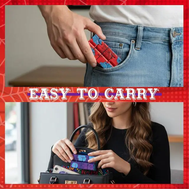 Alt view image 5 of 7 - 12 Pack Infinity Cube Fidget Gadget Fidgeting Game for Adults, Cool Mini Gadget for Stress Anxiety Relief and Kill Time