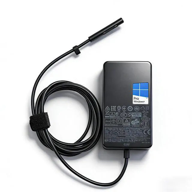 Alt view image 2 of 5 - Ac Charger 65W, Surface Laptop Charger Compatible with Microsoft Surface Pro 9/8/7+/7/6/5/4/3/X, Surface Laptop 5/4/3/2/1/Studio, Surface Go 3/2/1 with 6ft Power Cord