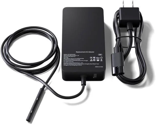 Main image of 65W Surface Pro Charger, Compatible with Microsoft Surface Pro 11 10 9 8 7+ 7 6 5 4 3 X, Windows Surface Laptop 7 6 5 4 3 2 1, Go 4 3 2 1, Book 3 2 1, Replacement Tablet Power Supply