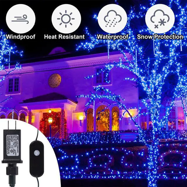 Alt view image 7 of 7 - Smart Color Changing Halloween Lights, 66FT 200 LED RGB String Lights with Remote & App Controlled, Music Sync Multiple Modes, Waterproof Indoor Outdoor Holiday Xmas Tree Party Decor