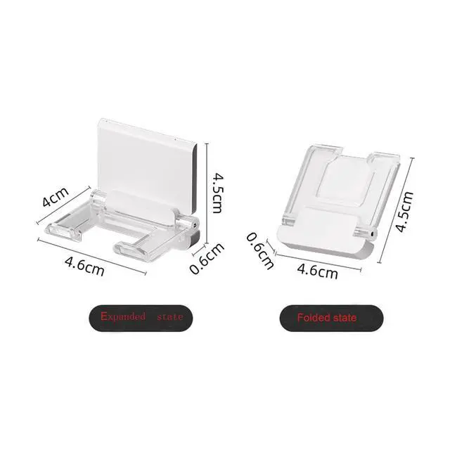 Alt view image 5 of 7 - Self-Adhesive Foldable Hook | Wall-Mounted Power Cord Organizer | Razor Holder | Multi-Purpose Hanging Hook for Kitchen & Bathroom | 4-Pack (4, White+Clear)