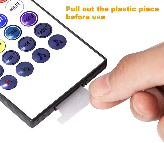 Alt view image 5 of 6 - 2 Ports 20 Key Smart Wi-Fi Led Strip Lights Remote Control, Output Dimmable Remote Controller Voltage DC 24V(Without Power Adapter)
