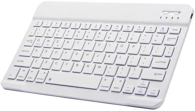 Main image of Bluetooth Keyboard for iPad, Rechargeable Portable 10 inch Wireless Keyboard for iPhone, iPad mini, Samsung Tablets Keyboards Ultra-Slim, Travel Office Computer Accessories