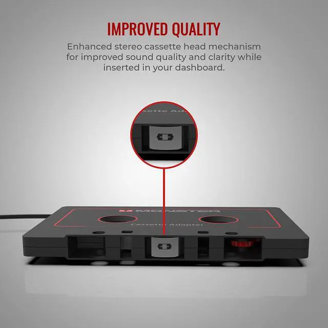 Alt view image 4 of 7 - iCarPlay Cassette Adapter 800 for iPod and iPhone