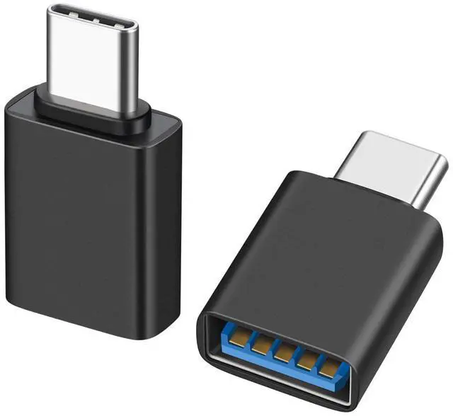 Main image of USB C Male to USB A Female OTG Adapter (2 Pack),USB 3.2 GEN2 10Gbps High-Speed Data PD 60W Fast Charging for iMac,MacBook Pro/Air,iPhone 16 15,iPad,Microsoft Surface,Samsung Galaxy S24/23/22,etc.