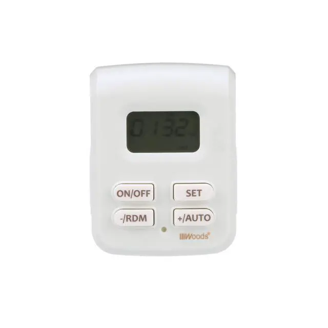 Alt view image 2 of 6 - Southwire Woods Indoor Plug-In Astronomical Timer - Automate Appliances - 2 Grounded Outlets - Energy-Saving Timer - Home Security - Programmable Daily Schedules