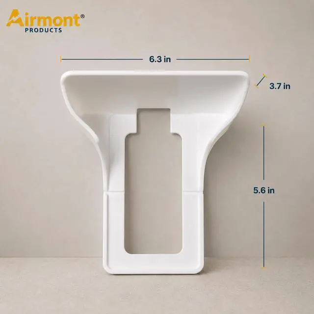 Alt view image 2 of 6 - Outlet Shelf Wall Mount Organizer for Echo Dot, HomePod Mini, Alexa and Smart Home Devices Bathroom Space Saver, Renter-Friendly for Kitchen, Bedroom, Office