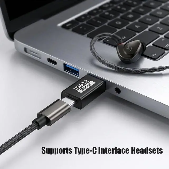 Alt view image 6 of 6 - USB C to USB A Adapter (3-Pack), 10Gbps USB 3.2 Gen2 OTG, Type C to USB Adapter, Fast Data Transfer & Charging Dongle Compatible with Laptop, PC, Charger, USB Hub, Hard Drive, Phone