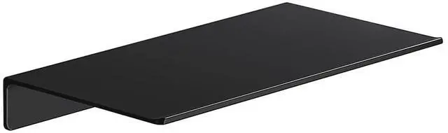 Main image of 8 inch Small Floating Shelf for Wall Organizer & Storage, Mini Display Shelf, Metal Wall Shelf for Bathroom, Living Room, Kitchen, Bedroom(Matte Black)