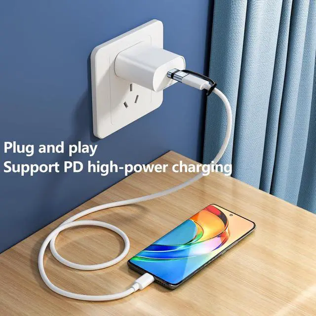 Alt view image 5 of 6 - USB C3.0 Adapter 4 Pack, USB Male to Type-C 3.0 Female, Compatible with MacBook Pro, MacBook Air, Phone 15 16, Pad Pro and More Type C or Thunderbolt 3 Devices