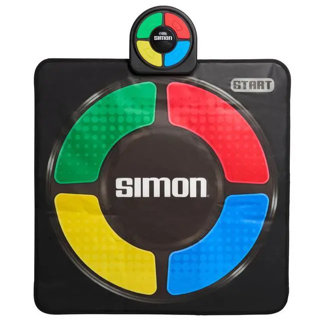 Alt view image 5 of 7 - Hasbro Simon Jump Game Mat with Lights and Sounds, Electronic Memory Games for Kids, Kids Toys for Ages 8 Up