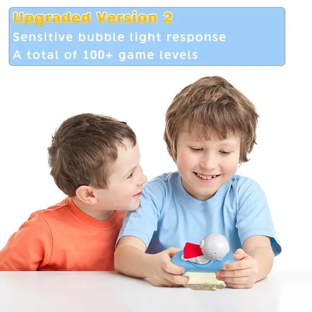 Alt view image 2 of 6 - Fast Push Bubble Game for Kids & Adults, Version 2, Pop Light Up Quick Push Fidget Toy Handheld Game. Great for 8-12 Year Old Boys & Girls, Travel Toys for Children