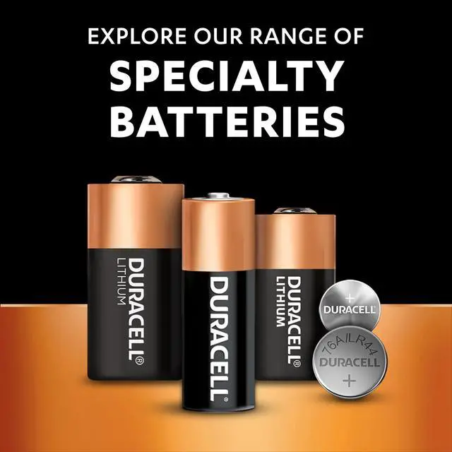 Alt view image 3 of 3 - 2-Pack LR44 Alkaline Button Coin Cell Battery