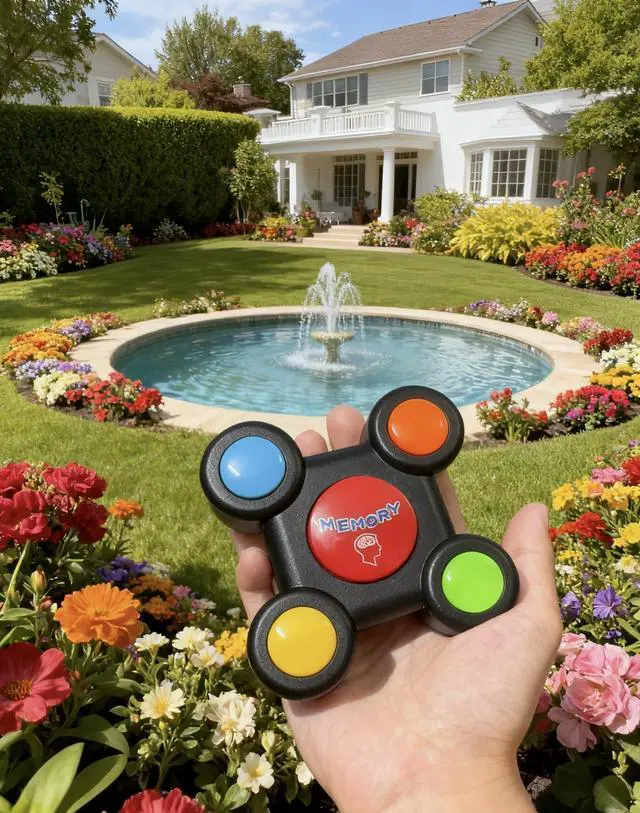 Alt view image 3 of 7 - Light & Sound Memory Game Interactive Electronic Toy for Focus & Reaction Training