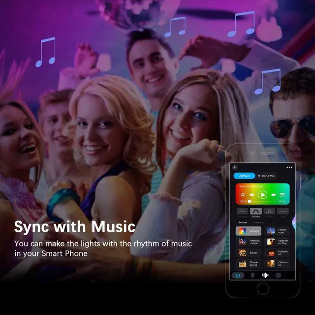 Alt view image 6 of 7 - 4 Pin WiFi RGB LED Controller, RF Wireless Remote Control, DC 5V/12V/24V for 5050 3528 5630 RGB LED Strip Lights, Compatible with Alexa Google Home IFTTT