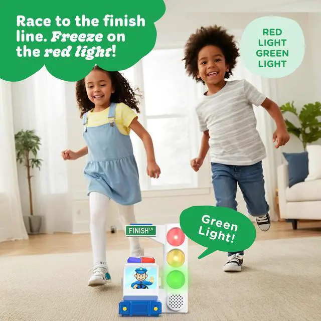 Alt view image 2 of 6 - , Red Light Green Light Game with Motion Sensing | Family Fun & Birthday Party Games | Gift for Kids, Preschool, & Toddlers Ages 2, 3, 4, 5, 6, 7+ Year Olds | Travel, Indoor, Outdoor