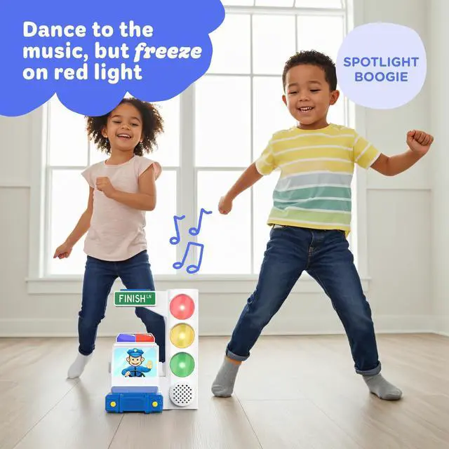 Alt view image 4 of 6 - , Red Light Green Light Game with Motion Sensing | Family Fun & Birthday Party Games | Gift for Kids, Preschool, & Toddlers Ages 2, 3, 4, 5, 6, 7+ Year Olds | Travel, Indoor, Outdoor