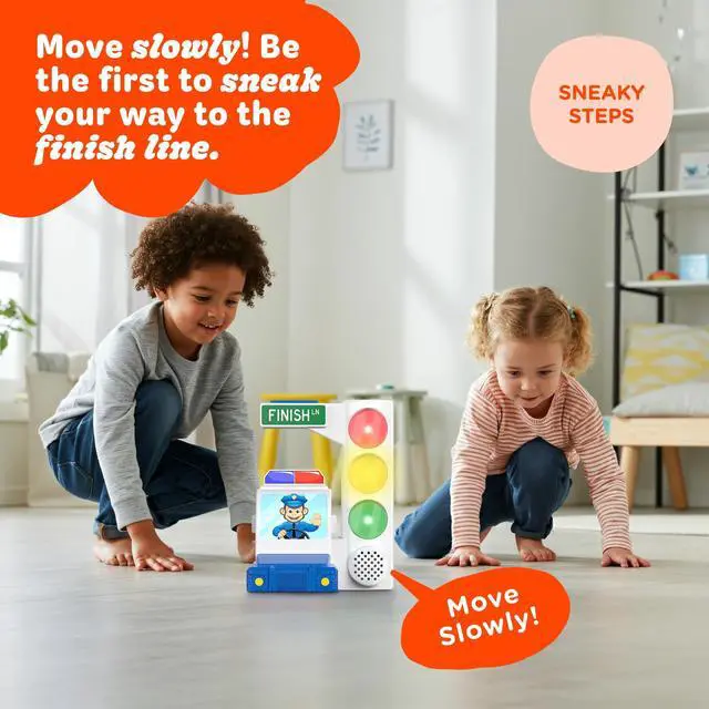 Alt view image 5 of 6 - , Red Light Green Light Game with Motion Sensing | Family Fun & Birthday Party Games | Gift for Kids, Preschool, & Toddlers Ages 2, 3, 4, 5, 6, 7+ Year Olds | Travel, Indoor, Outdoor
