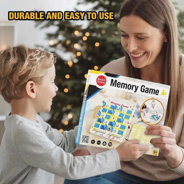 Alt view image 6 of 7 - Matching Memory Game for Kids Age 3 4 5 6 7 8 Year Old, Travel Toy for Boys Girls, Board Games for 4-6, Road Trip Essentials for Toddler, Airplane/ Car/ Camping Activity,Christmas Birthday Gifts