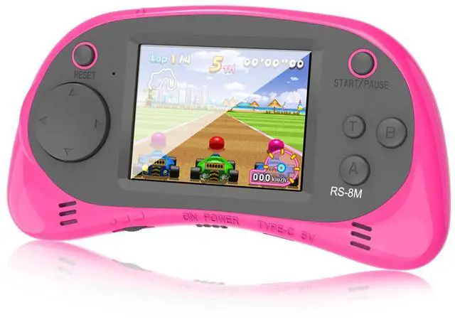 Main image of Kids Handheld Game Player - 220 Built-in Games, 2.5" IPS Display, Rechargeable & Long-Lasting - Ideal Travel Toys for Kids Ages 3-10 Boys & Girls