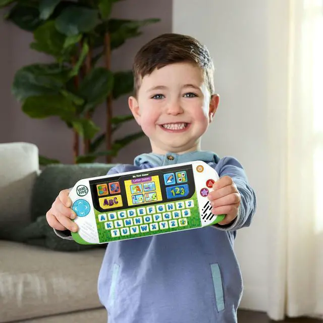 Alt view image 6 of 7 - My First Gamer Preschool Handheld Video Game Toy
