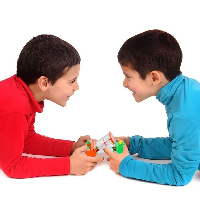 Alt view image 4 of 7 - 4 Pieces Water Games Handheld Easter Basket Stuffers for Kid Water Ring Toss Handheld Game Mini Retro Pastime Car Toys Fidget Autism Toys for Easter Children Boys Girls Birthday(Chic Style)