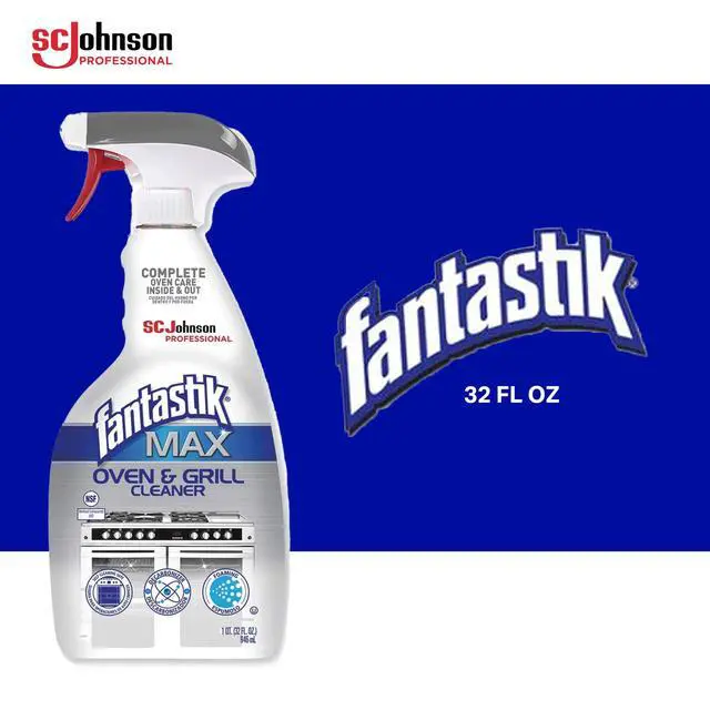 Alt view image 2 of 7 - Fantastik Max Oven & Grill Cleaner Spray, Cleans Inside and Out, 32 Fl Oz