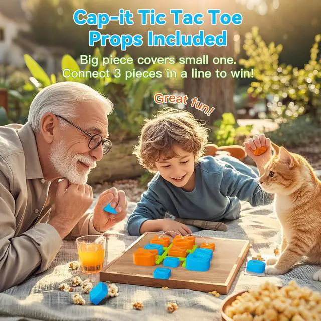Alt view image 2 of 7 - Rechargeable Tic Tac Toe Game Box with 5 Fun Brain Memory Games, Electronic Touchscreen Handheld Game, Portable Digital Puzzle Board Travel Toy, Gifts Choice for Kids and Adults (Green)