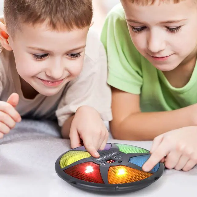 Alt view image 5 of 6 - Handheld Memory Game, Kids Electronic Games, Sequence Fun for Kids with Lights & Sounds, Brain Challenge for Boys & Girls Ages 8+