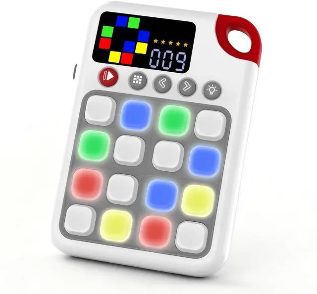 Main image of Tic Tac Toe Game, 7-in-1 Game Machine, Handheld Electronic Puzzle Games, Portable Travel Game for Trip, Office Break, Queue Time, Birthday Gift for Kids Adult