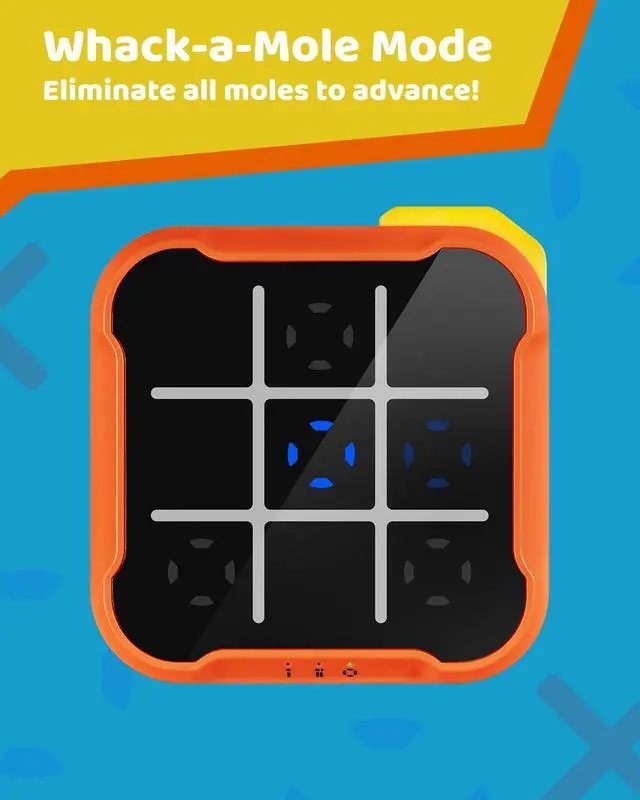 Alt view image 4 of 7 - Electronic 4-in-1 Tic Tac Toe Game, Digital Handheld Puzzle Game, Portable Toy Gifts for Educational Family Fun and Road Trips for Kids and Adults
