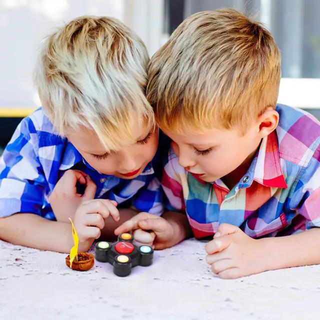 Alt view image 5 of 7 - Memory Run - Electronic Memory Handheld Game with Lights - Competitive Maze Challenge Gameplay -Cognitive Developmental Brain Teaser Puzzle Toy - Kids Ages 6+