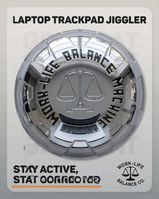 Alt view image 2 of 7 - MacBook Trackpad Jiggler - Undetectable Silent Mechanical, No USB, No Software, 12-Month Battery | Touchpad Mouse Mover Made in USA Patented, Keeps Laptop Screen Active, Cordless for Remote Work