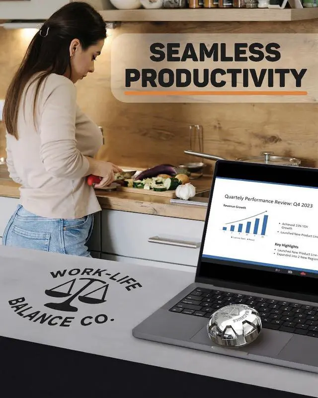Alt view image 6 of 7 - MacBook Trackpad Jiggler - Undetectable Silent Mechanical, No USB, No Software, 12-Month Battery | Touchpad Mouse Mover Made in USA Patented, Keeps Laptop Screen Active, Cordless for Remote Work