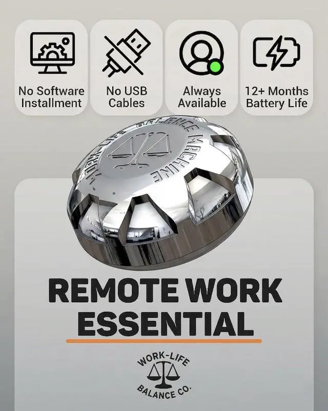 Alt view image 4 of 7 - MacBook Trackpad Jiggler - Undetectable Silent Mechanical, No USB, No Software, 12-Month Battery | Touchpad Mouse Mover Made in USA Patented, Keeps Laptop Screen Active, Cordless for Remote Work