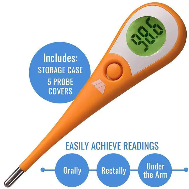 Alt view image 5 of 7 - DMI 8-Second Ultra Premium Digital Thermometer