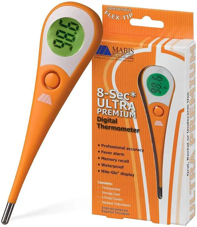 Alt view image 7 of 7 - DMI 8-Second Ultra Premium Digital Thermometer