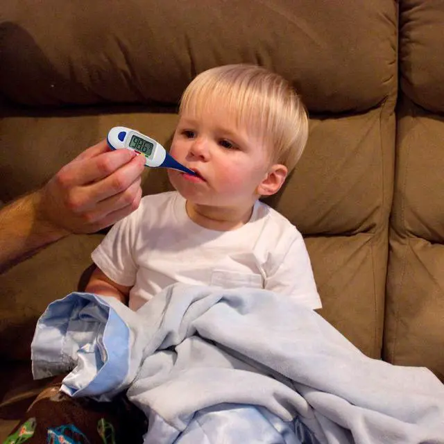Alt view image 4 of 7 - Large Face LCD Fast Read Digital Thermometer for Adults and Children - Instant Read Thermometer for Fever Detection with Quick 10 Second Read Time ( Packaging May Vary )