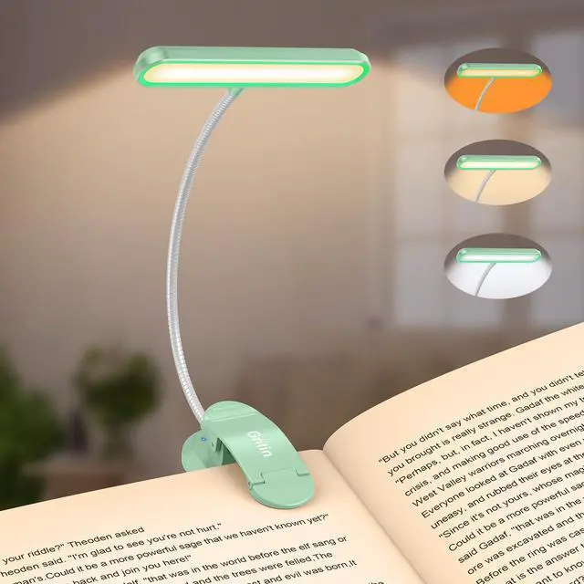 Main image of Rechargeable Book Light for Reading in Bed with 19 LED
