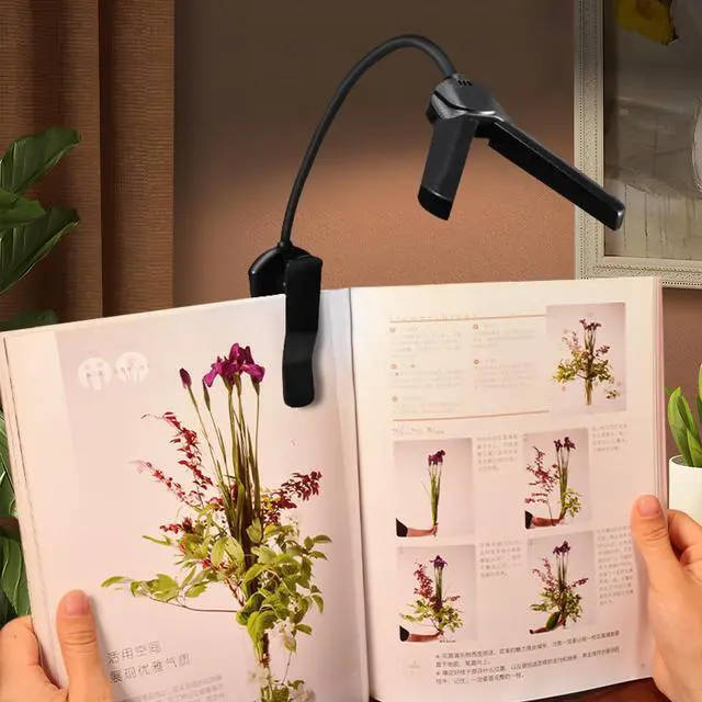 Alt view image 6 of 7 - Rechargeable Clip On Book Light, Portable Reading Light for Books in Bed, Book Lamp Eye Caring Booklight for Reading at Night, Bed Reading Lamp for Kids Adults