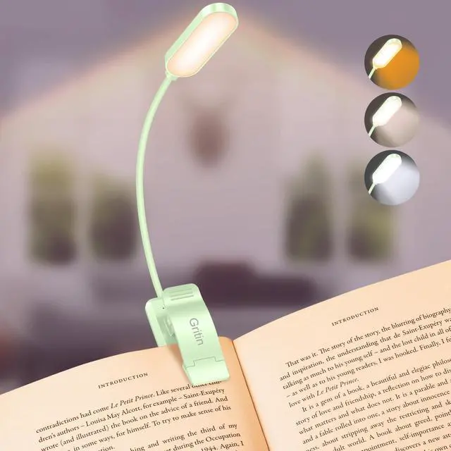 Main image of 16 LED Rechargeable Book Light for Reading in Bed
