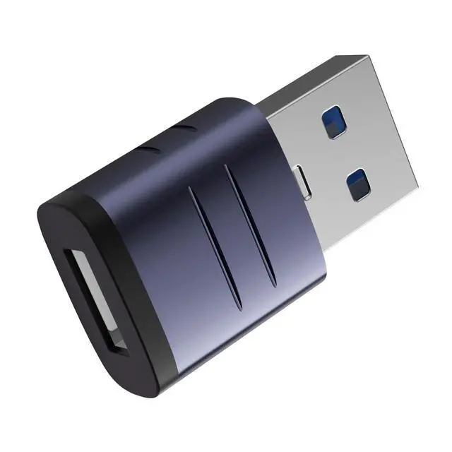 Alt view image 4 of 6 - USB A to USB C Adapter 4 Pack, USB 3.0 Type C Female to A Male Charger Converter for iPhone 15 14 13 12 Series,Samsung Galaxy S23 S22 S21, High-Speed Data Transfer for Computer Laptop Tablet