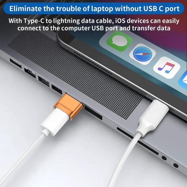 Alt view image 6 of 7 - USB C Female to USB Male Adapter (4-Pack),Type C to USB A Charger Cable Adapter for iPhone 11 12 13 14 15 Plus Pro Max,Samsung Galaxy Note 20 S24 S23 Ultra,iPad Air 4 5 Mini 6 AirPods,Google Pixel XL