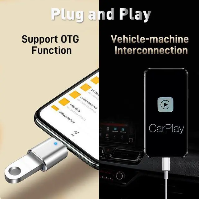 Alt view image 6 of 7 - USB C to USB Adapter 4 Pack, Type C Male to USB 3.0 Female Adapter OTG Adapter Changer Converter Compatible with iMac MacBook Pro Apple iPhone 16 16e 15 iPad 11 Air 7 Galaxy S25