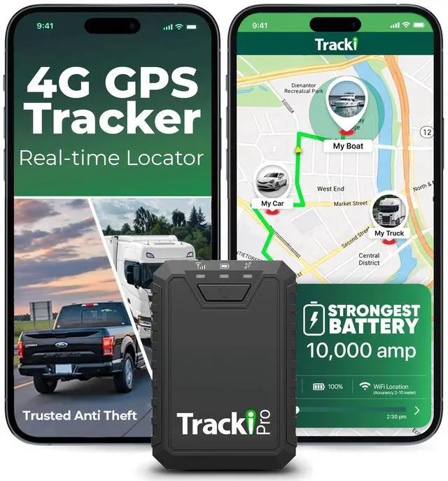 Main image of Pro GPS Tracker for Vehicles, Subscription Required, Cancel Anytime Track Cars & Assets for Months Hidden GPS Tracker for Car