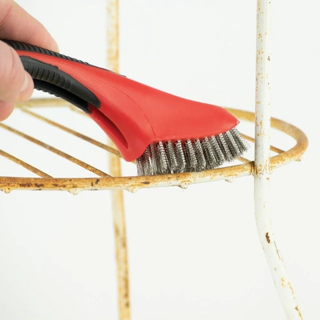 Alt view image 2 of 5 - Warner Soft Grip Stainless Steel Stripper Brush - 1 Each