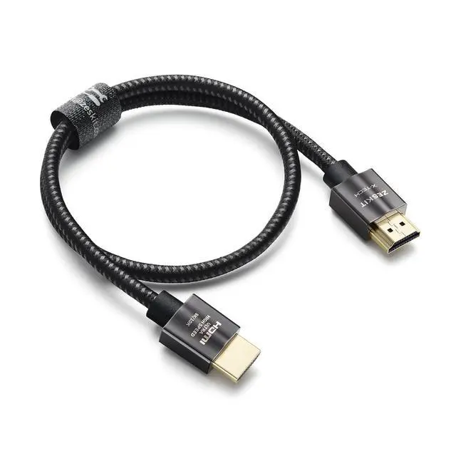 Alt view image 7 of 7 - X-Tech 48Gbps Ultra High Speed HDMI Cable 1.5ft, 8K60 4K120 144Hz eARC HDR HDCP 2.2 2.3 Compatible with Dolby Vision Apple TV 4K Roku Sony LG Samsung Xbox Series X RTX 3080 PS4 PS5