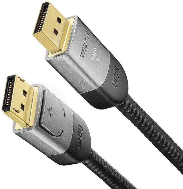 Main image of Maya 80Gbps DisplayPort 2.1 Cable DP80 (5ft 1.5m)