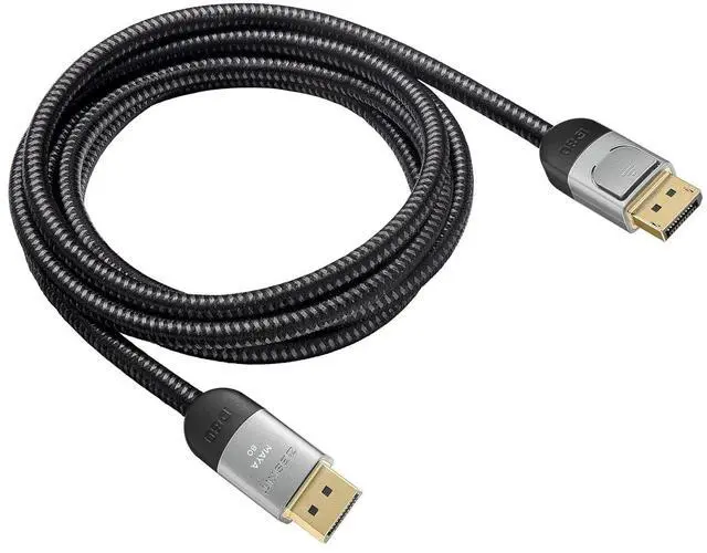 Alt view image 7 of 7 - Maya 80Gbps DisplayPort 2.1 Cable DP80 (5ft 1.5m)