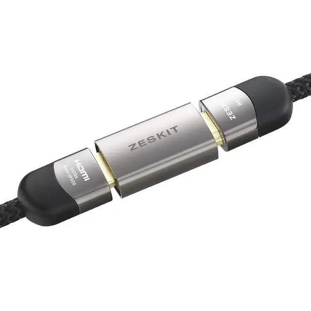 Alt view image 2 of 4 - HDMI Coupler V2 Aluminum Full Shielding 24K Gold Plated Connectors (Female to Female)